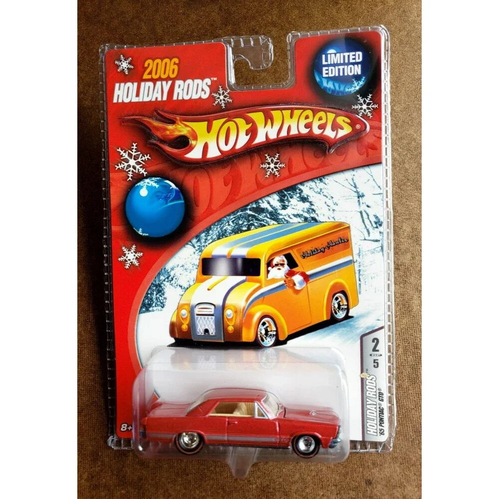 Hot Wheel '65 PONTIAC GTO Metallic RED 2/5 2006 HOLIDAY RODS 1:64 RL REAL RIDERS